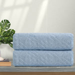 2 Pack Home Collection Ultra Soft 600 GSM Hand Towel Set