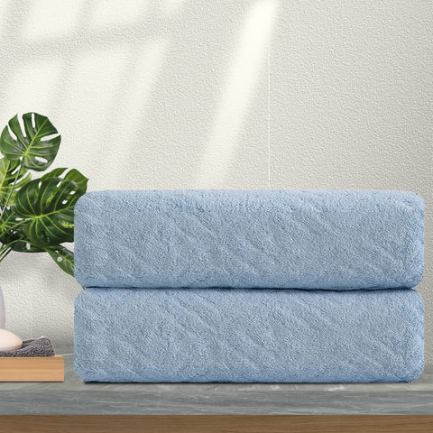 2 Pack Home Collection Ultra Soft 600 GSM Hand Towel Set