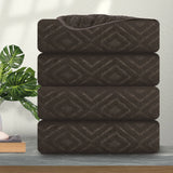 4/8 Piece Home Collection Ultra Soft 600 GSM  Bath Towels Set