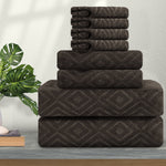 4/8 Piece Home Collection Ultra Soft 600 GSM  Bath Towels Set