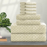 4/8 Piece Home Collection Ultra Soft 600 GSM  Bath Towels Set