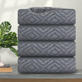 4/8 Piece Home Collection Ultra Soft 600 GSM  Bath Towels Set