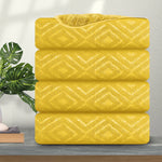 4/8 Piece Home Collection Ultra Soft 600 GSM  Bath Towels Set