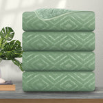 4/8 Piece Home Collection Ultra Soft 600 GSM  Bath Towels Set