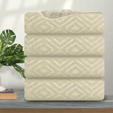 4/8 Piece Home Collection Ultra Soft 600 GSM  Bath Towels Set