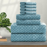 4/8 Piece Home Collection Ultra Soft 600 GSM  Bath Towels Set