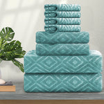 4/8 Piece Home Collection Ultra Soft 600 GSM  Bath Towels Set