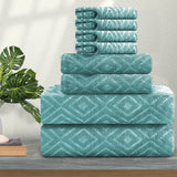 4/8 Piece Home Collection Ultra Soft 600 GSM  Bath Towels Set