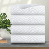 4/8 Piece Home Collection Ultra Soft 600 GSM  Bath Towels Set
