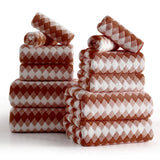 Jessy Home 12 Piece Towel Set Soft Bath Towel for Bathroom-4 Bath Towels, 4 Hand Towels, 4 Washcloths Highly Absorbent Bath Sheet for Hotel & Spa