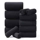 12 Piece Bath Towel Set Soft and Plush Highly Absorbent Towel