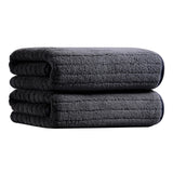 2 Pack Hand Towels  Soft Absorbent Quick Dry Microfiber Plush
