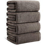 4/8 Piece Bath Towel Set Soft and Plush Highly Absorbent Towel