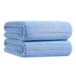 2 Pack Hand Towels  Soft Absorbent Quick Dry Microfiber Plush