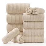 12 Piece Bath Towel Set Soft and Plush Highly Absorbent Towel
