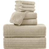 4/8 Piece Bath Towel Set Soft and Plush Highly Absorbent Towel