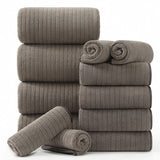 12 Piece Bath Towel Set Soft and Plush Highly Absorbent Towel