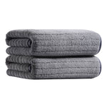 2 Pack Hand Towels  Soft Absorbent Quick Dry Microfiber Plush