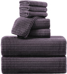 4/8 Piece Bath Towel Set Soft and Plush Highly Absorbent Towel
