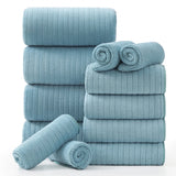 12 Piece Bath Towel Set Soft and Plush Highly Absorbent Towel