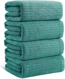 4/8 Piece Bath Towel Set Soft and Plush Highly Absorbent Towel