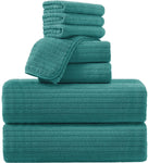 4/8 Piece Bath Towel Set Soft and Plush Highly Absorbent Towel
