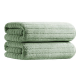 2 Pack Hand Towels  Soft Absorbent Quick Dry Microfiber Plush