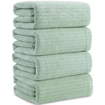 4/8 Piece Bath Towel Set Soft and Plush Highly Absorbent Towel