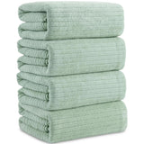 4/8 Piece Bath Towel Set Soft and Plush Highly Absorbent Towel