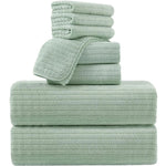 4/8 Piece Bath Towel Set Soft and Plush Highly Absorbent Towel