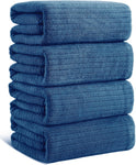 4/8 Piece Bath Towel Set Soft and Plush Highly Absorbent Towel
