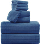 4/8 Piece Bath Towel Set Soft and Plush Highly Absorbent Towel