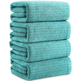 4/8 Piece Bath Towel Set Soft and Plush Highly Absorbent Towel