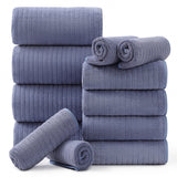 12 Piece Bath Towel Set Soft and Plush Highly Absorbent Towel