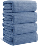 4/8 Piece Bath Towel Set Soft and Plush Highly Absorbent Towel