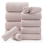 12 Piece Bath Towel Set Soft and Plush Highly Absorbent Towel