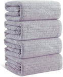 4/8 Piece Bath Towel Set Soft and Plush Highly Absorbent Towel