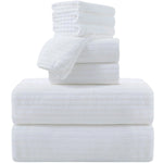 4/8 Piece Bath Towel Set Soft and Plush Highly Absorbent Towel