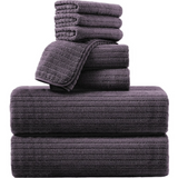 4/8 Piece Bath Towel Set Soft and Plush Highly Absorbent Towel