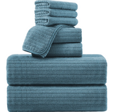 4/8 Piece Bath Towel Set Soft and Plush Highly Absorbent Towel