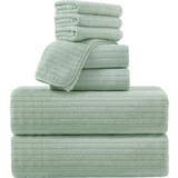 4/8 Piece Bath Towel Set Soft and Plush Highly Absorbent Towel