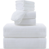 4/8 Piece Bath Towel Set Soft and Plush Highly Absorbent Towel