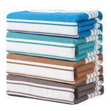 Anray Home 4 Pack Oversized Microfiber Beach Towel, 30x60 inches Super Absorbent Quick Dry Camping Travel Towels Lightweight Outdoor Large Swim Towel for Adults