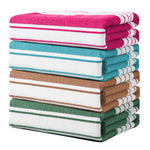 Anray Home 4 Pack Oversized Microfiber Beach Towel, 30x60 inches Super Absorbent Quick Dry Camping Travel Towels Lightweight Outdoor Large Swim Towel for Adults
