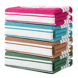 Anray Home 4 Pack Oversized Microfiber Beach Towel, 30x60 inches Super Absorbent Quick Dry Camping Travel Towels Lightweight Outdoor Large Swim Towel for Adults