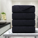 Green Essen 4 Pack Oversized Bath Towel Sets 35"x 70"Highly Absorbent Quick Dry Bath Sheets 600 GSM Extra Large Bath Towels Clearance Soft Shower Towels for Bathroom Spa Hotel Gym Pet