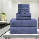 Green Essen 8 Pieces Extra Large Bath Towel Set 35"x 70" Highly Absorbent Quick Dry Bath Sheets 600 GSM Bath Towel Clearance Oversized Soft Shower Towels for Bathroom Spa Hotel Gym