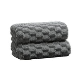 Jessy Home Pink 2 Pack Hand Towel Set, Oversized Ultra Soft Microfiber Bathroom Bath Hand Towel Set Adult Luxury Lightweight Cozy Collection