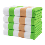 Anray Home 4 Pack Oversized Microfiber Beach Towel, 30x60 inches Super Absorbent Quick Dry Camping Travel Towels Lightweight Outdoor Large Swim Towel for Adults