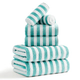 6 Pieces Bath Towels Set YJYMW-6